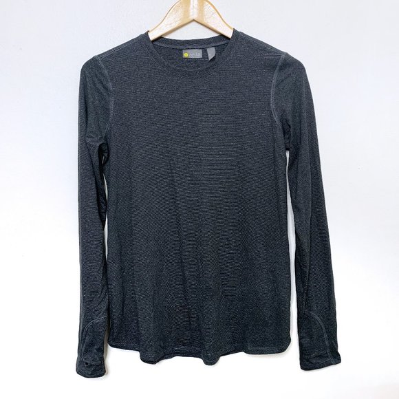 Zella Tops - Zella - Gray Long Sleeve Shirt